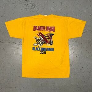 VTG/Y2K 2001 Black Bike Week t-shirt